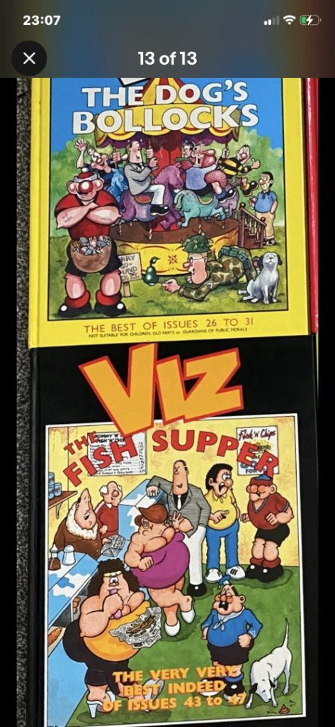VIZ ANNUALS - 19 Vintage Viz Annuals In Excellent Condition 