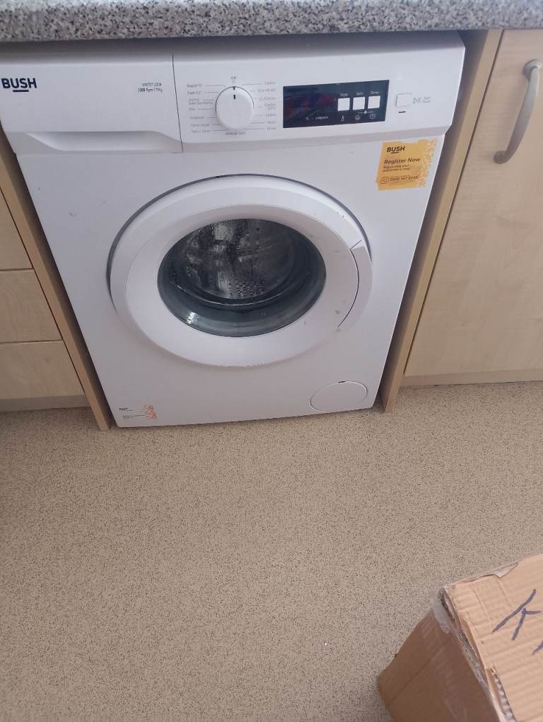 Bush Washing Machine – Good Condition, White