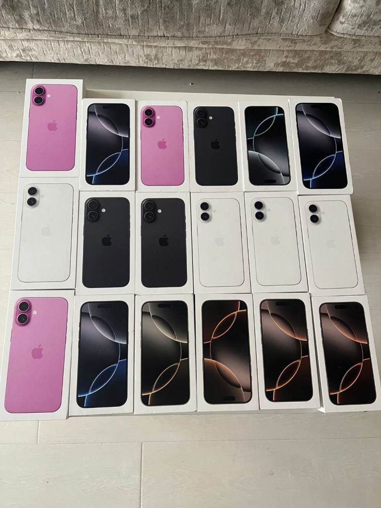 iPhone 16 plus 128gb used £500 new £600 256gb used £530 unlocked with Apple Warranty