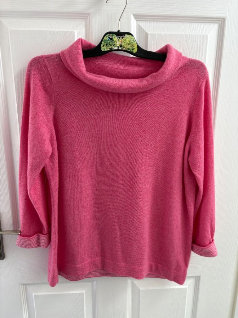 Pink Ladies cashmere sweater