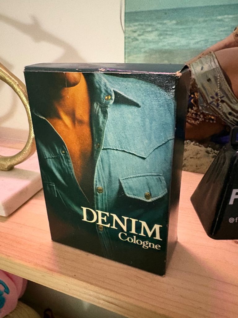Ultra rare 1970s vintage Demin cologne unused 
