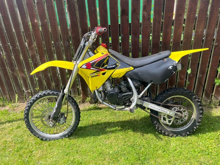 Suzuki RM85 Motocross Bike – Yellow, Fair Condition