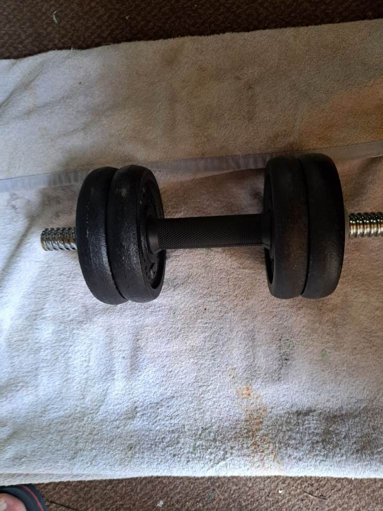 Dumbbell cast iron. Weights