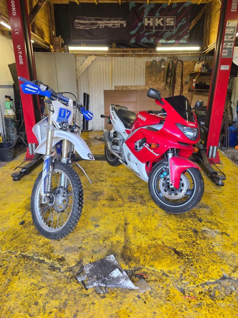Yamaha, YZF, 1996, 599 (cc) and 450xcross and all acessories