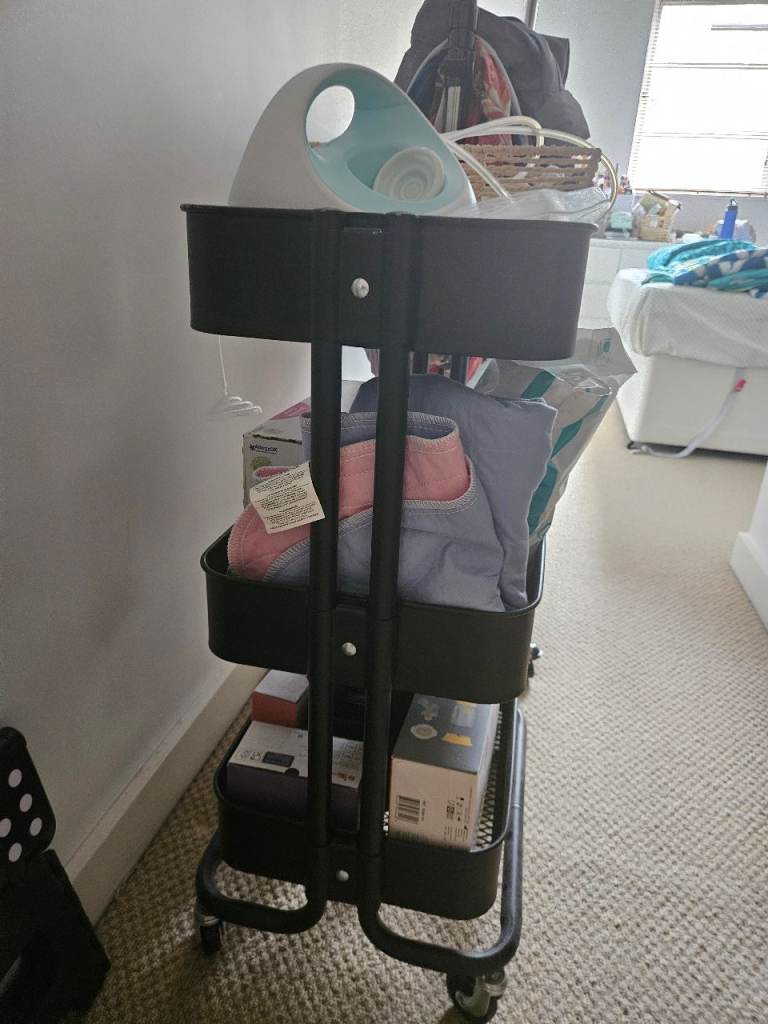 IKEA RÅSKOG Trolley - Black, very Good Condition