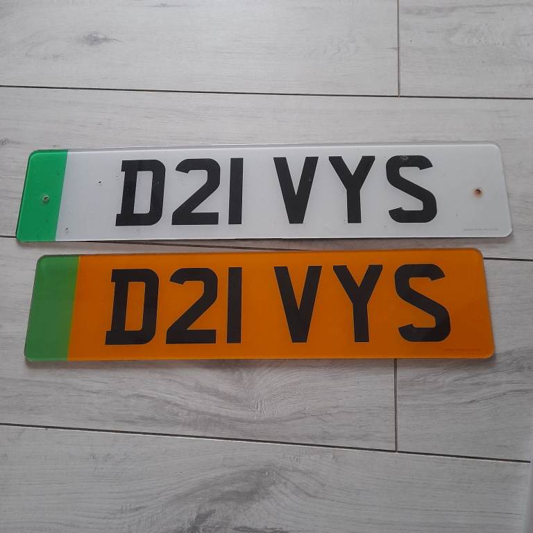 NEAT OLD 3X3 DAVY DAVYS PRIVATE REGISTRATION CHERISHED CAR NUMBER PLATE D21 VYS