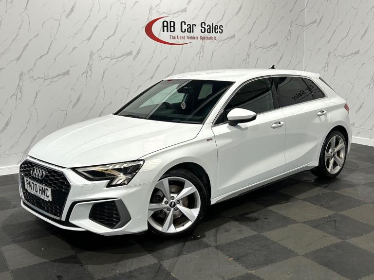 2021 Audi A3 1.0 TFSI 30 S line Sportback Euro 6 (s/s) 5dr HATCHBACK Petrol Manual