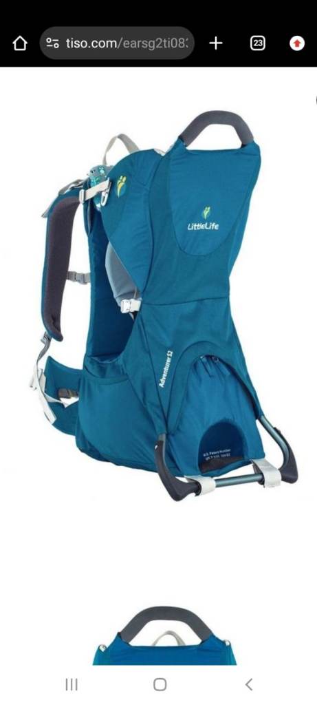 LittleLife Adventurer S2 child back carrier
