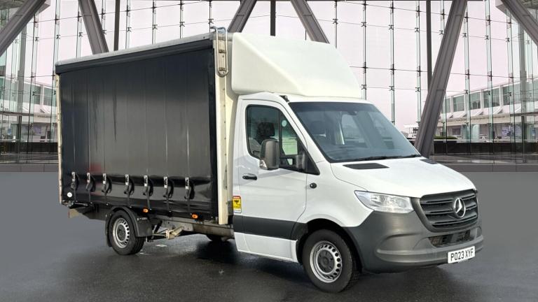 2023 Mercedes-Benz Sprinter 315CDI Progressive L2 Curtainside Eu6 150PS Curtainsider Diesel Manual
