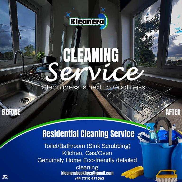 Tailored Domestic Cleaning Services to Nottingham Residents 19.50£/Hour