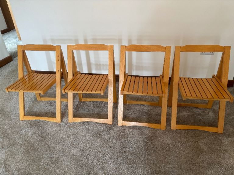 Fold up dining chairs