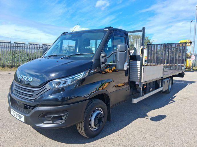 2022 Iveco Daily 72-210 Auto Bevertail plant lorry 