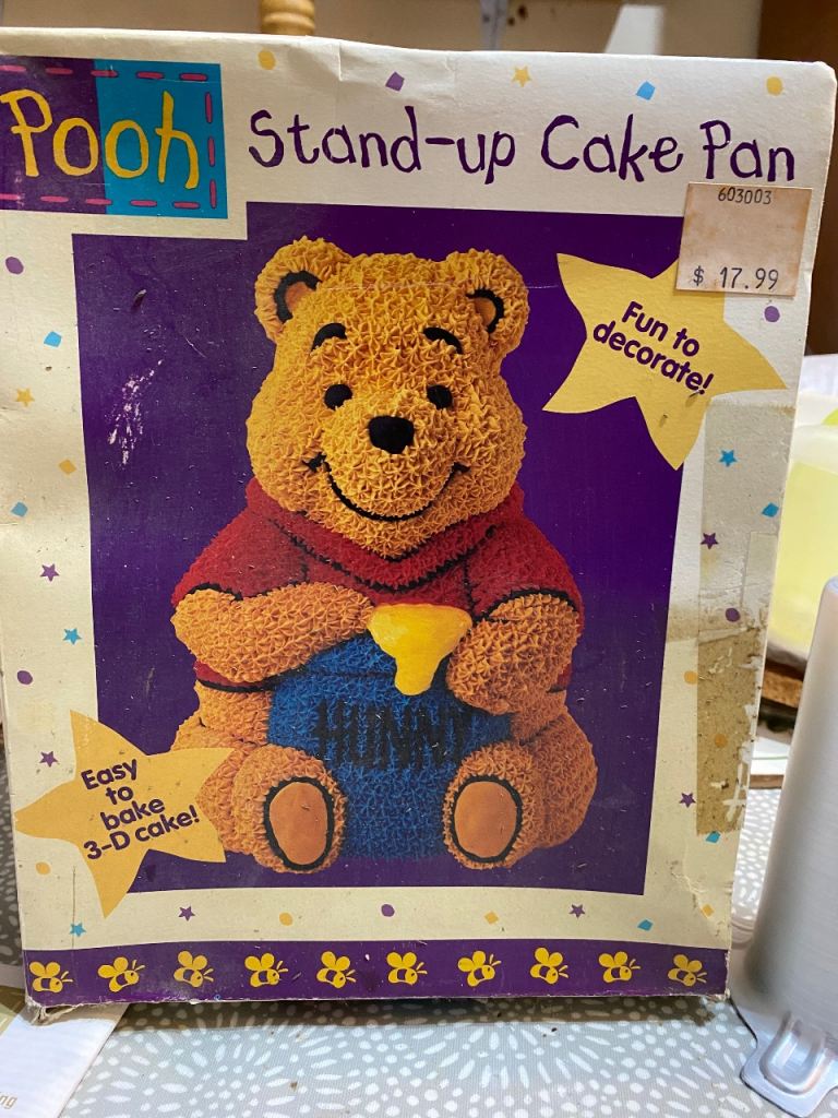 image for Winnie the Pooh Stand up Cake Tin
