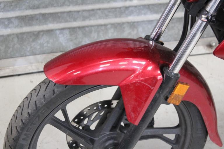 2022 22 HONDA CBF 125 M-M CB 125 F CB125F RED HPI CLEAR TRADE SALE NEW MOT 6K