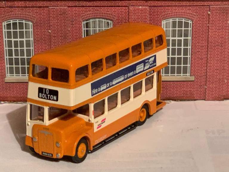SCALE MODEL BUS: Ex-BOLTON Corporation Daimler in SELNEC Livery