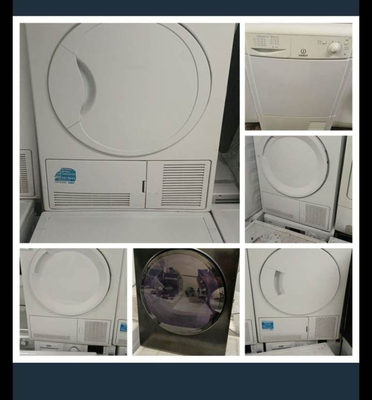 Refurbished dryers. Vented and condenser