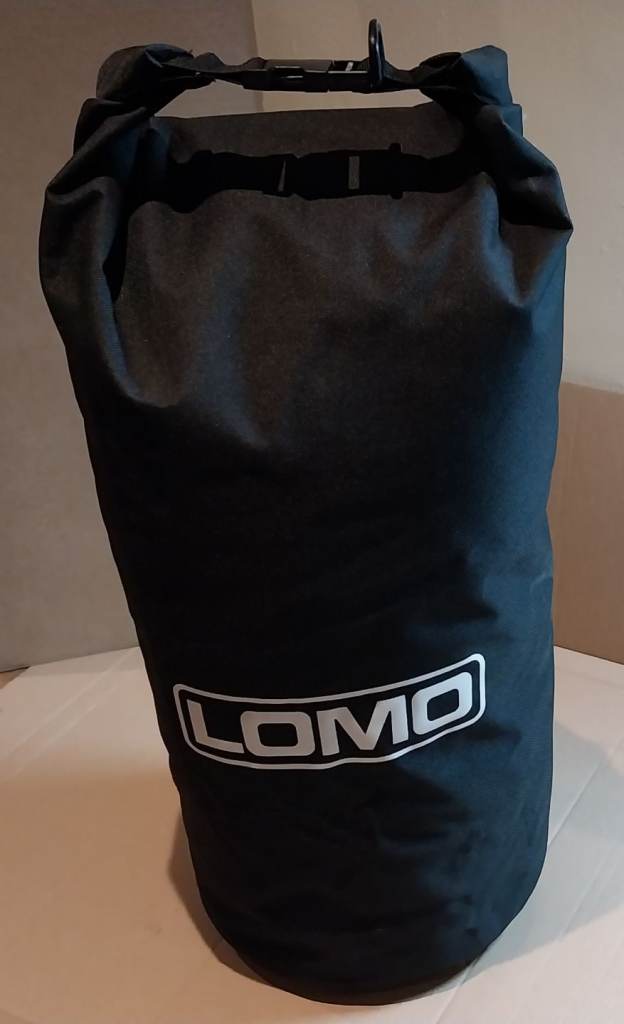 Black waterproof drybag 80l