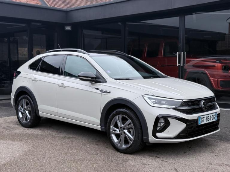 LEFT HAND DRIVE 2024 VOLKSWAGEN TAIGO 1.0 TSI R LINE DSG 9K MILES FRENCH REG LHD