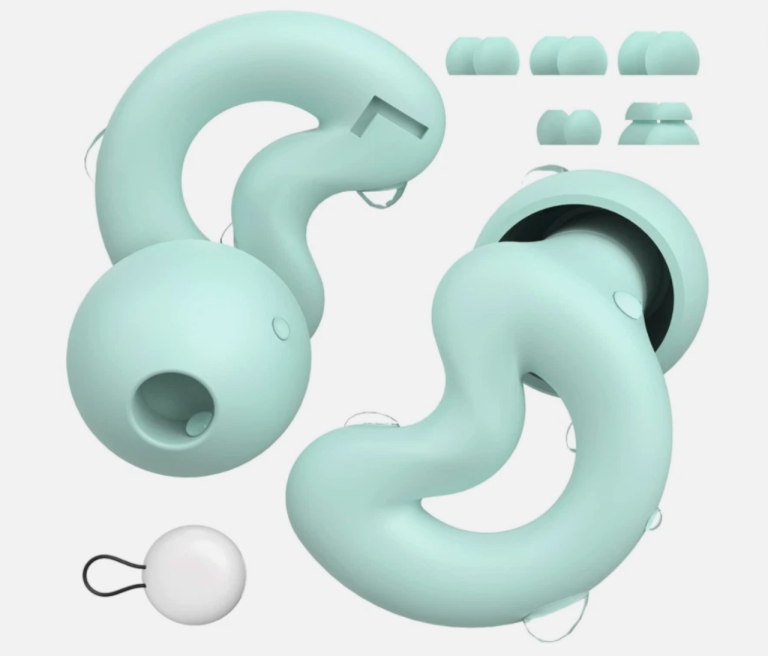Sleep Ear Plugs for Sleeping, Patented Moon-Shape Design 40dB Noise Reduction