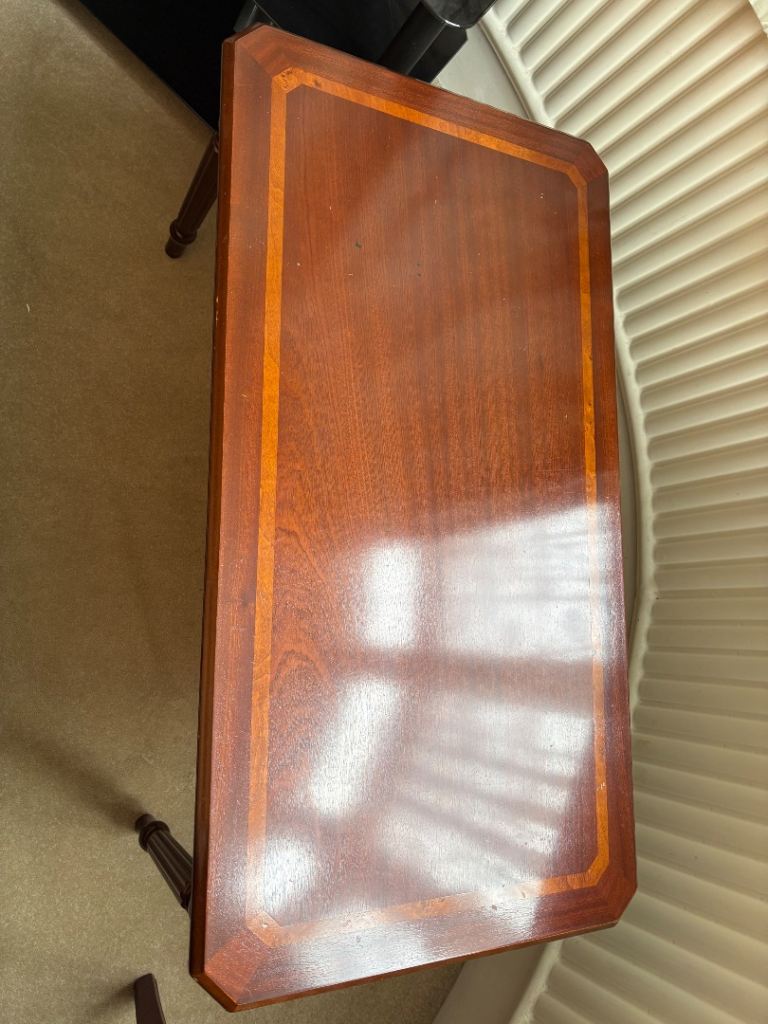Small rectangular coffee table 