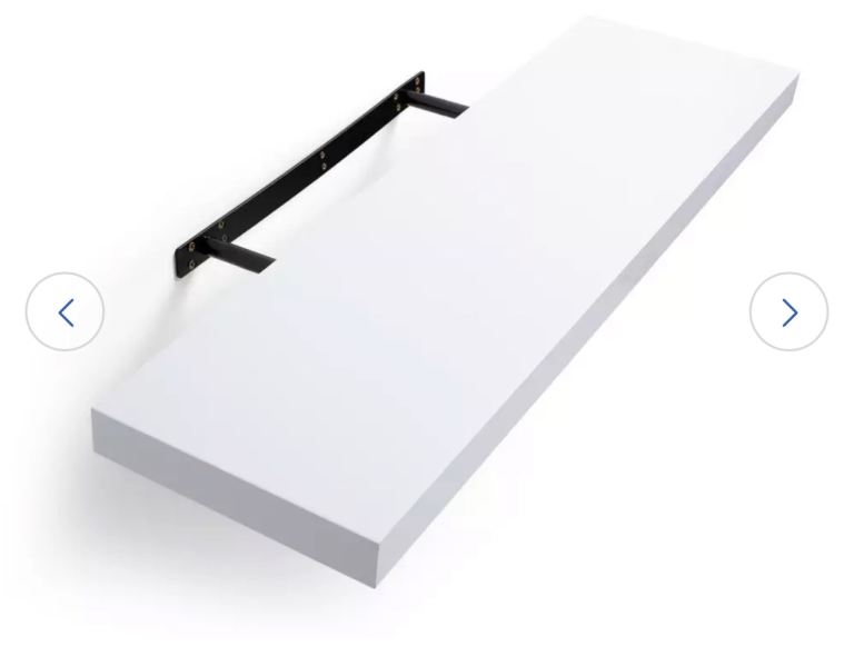 2x small book shelves