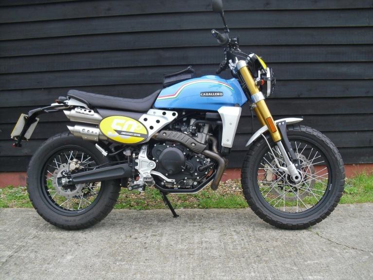 FANTIC 500 CABALLERO SCRAMBLER 50TH ANNIVERSARY EDITION 1630 MILES ONLY.