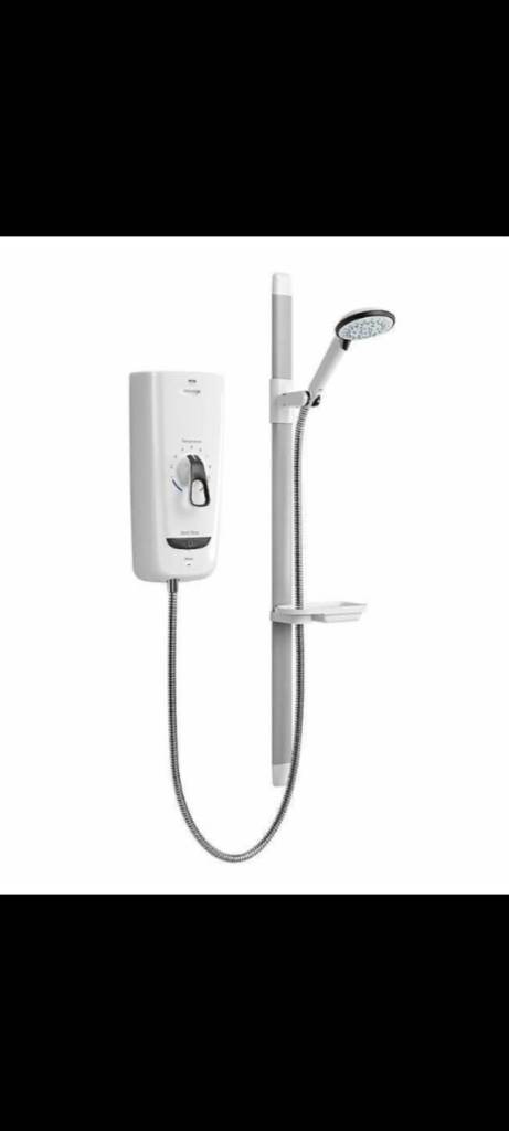  Brand New Mira Advance Flex Extra  White 8.7kW Electric Shower