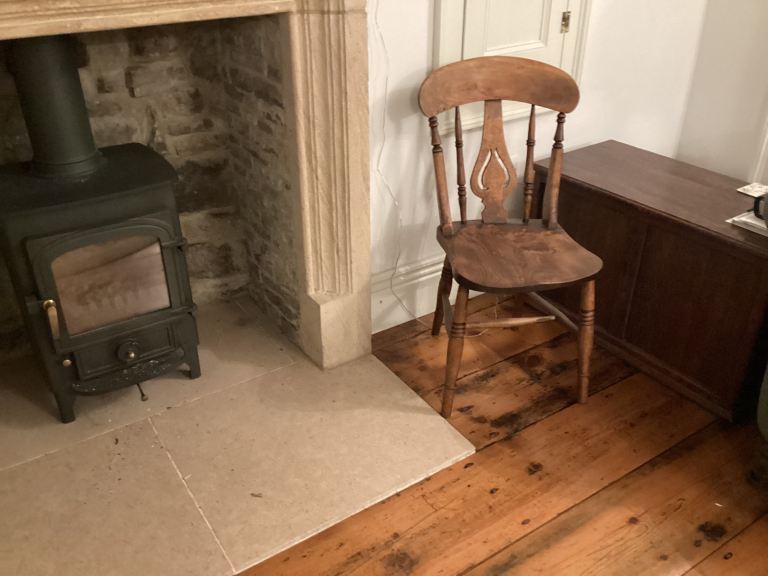 image for Vintage wooden chair