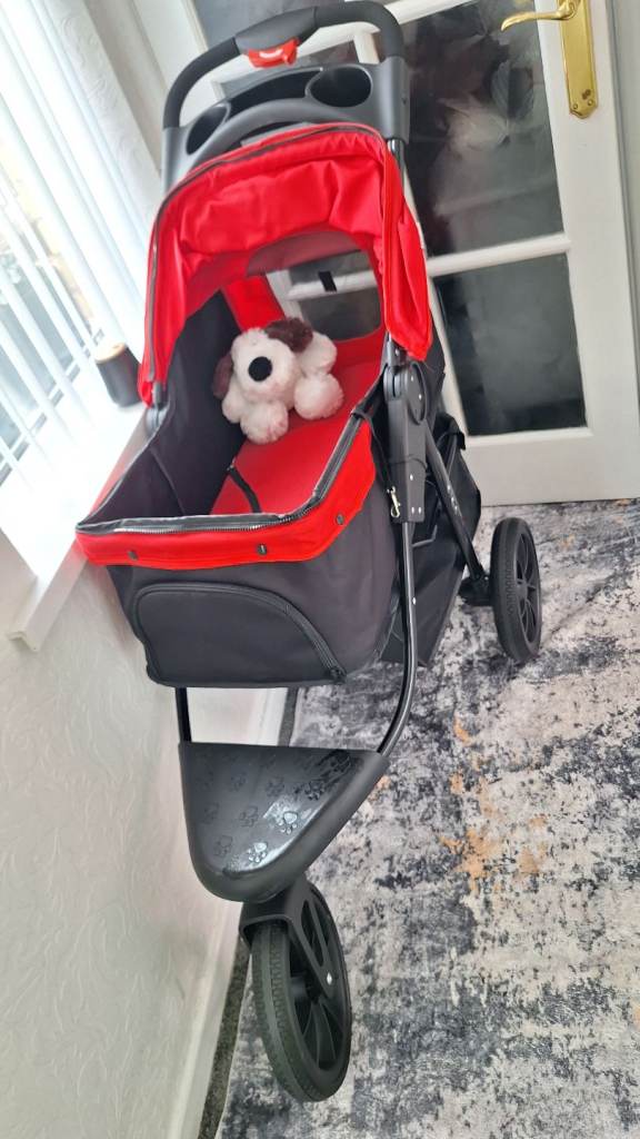 Dog stroller new