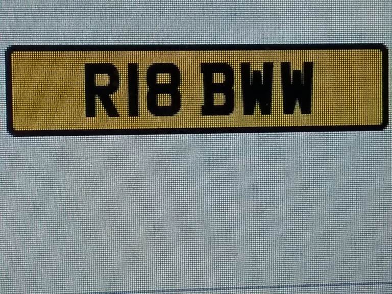 BMW R18  SIMILAR PLATE FOR EITHER YOUR R18 CRUISER, or a CAR