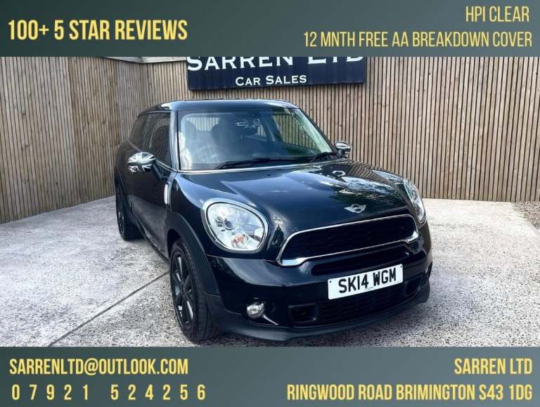 2014 MINI Paceman 2.0 Cooper S D 3dr COUPE DIESEL Manual
