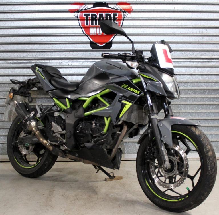 2023 23 KAWASAKI BR Z 125 LPFAN Z125 ABD NAKED NINJA TRADE SALE NEW MOT GREY