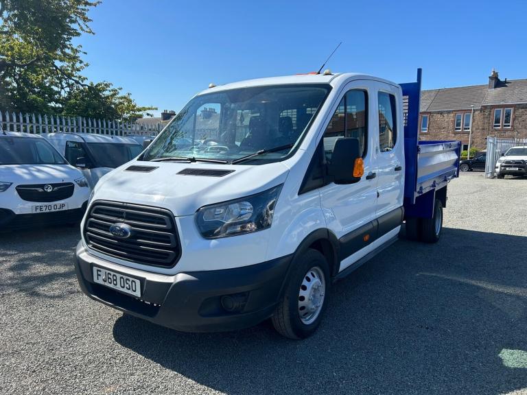 2018 Ford Transit 2.0 TDCi 130ps Double Cab Chassis TIPPER CHASSIS CAB Diesel Manual