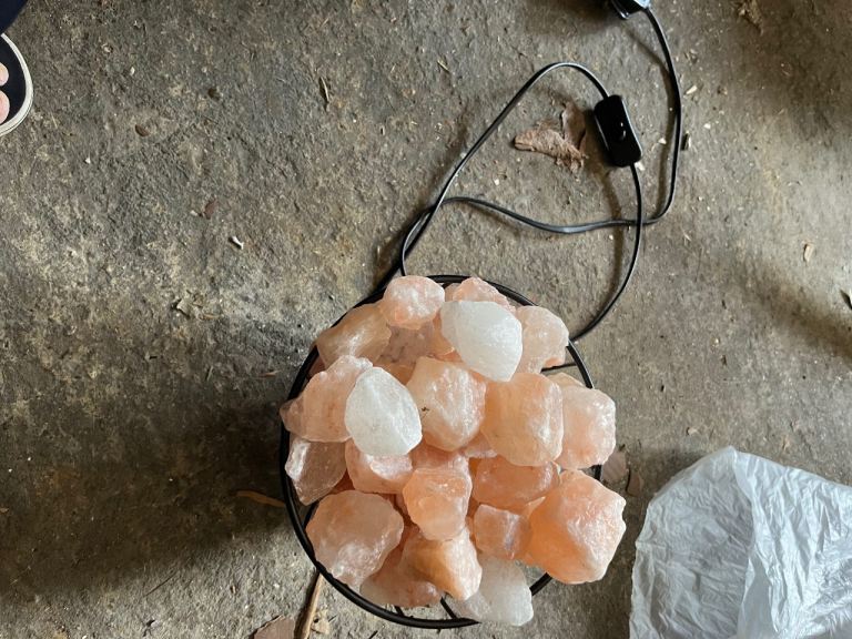 Himalayan salt lamp