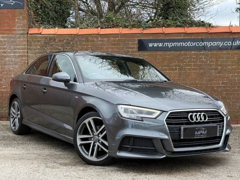 2018 Audi A3 1.0 TFSI S line Saloon 4dr Petrol S Tronic Euro 6 (s/s) (116 ps) Saloon Petrol Autom...