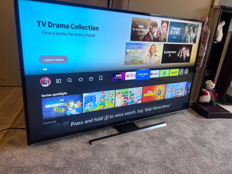 🔥 55 inch JVC 4K smart tv 