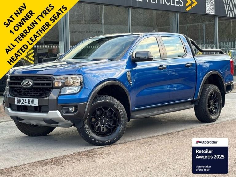 2024 Ford Ranger TDCI 205ps Tremor 4WD Euro 6 with 1 Owner, Sat Nav, Rev Cam, Leather & Heat Pick...