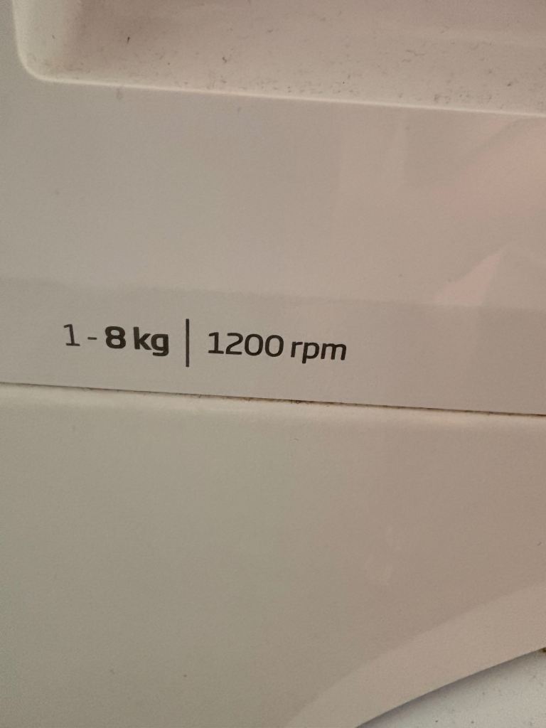 Beko 8kg 1200rpm Washing Machine – Good Condition