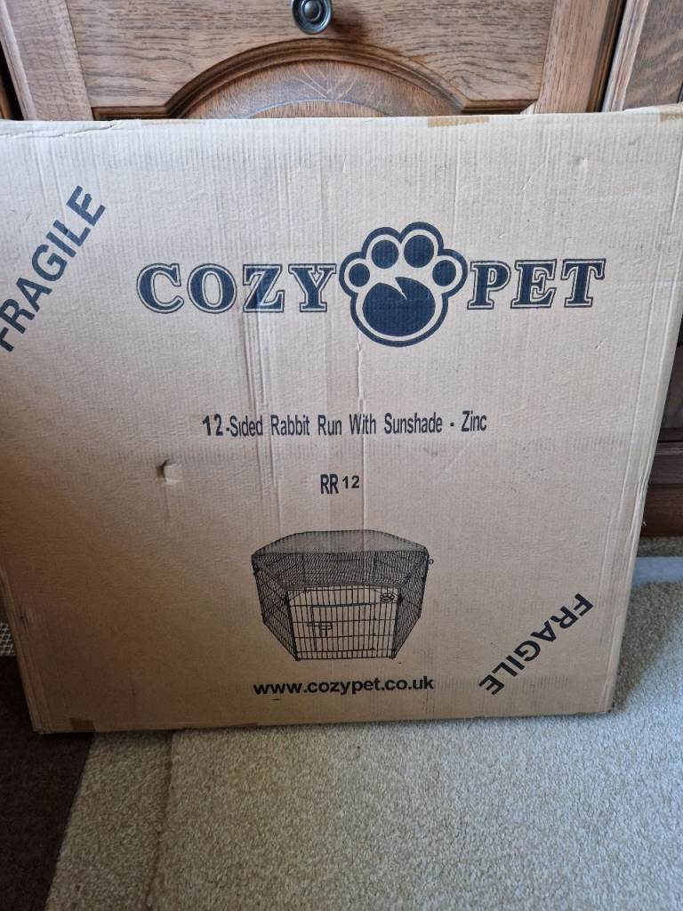 12 sided Rabbit Run with Cover