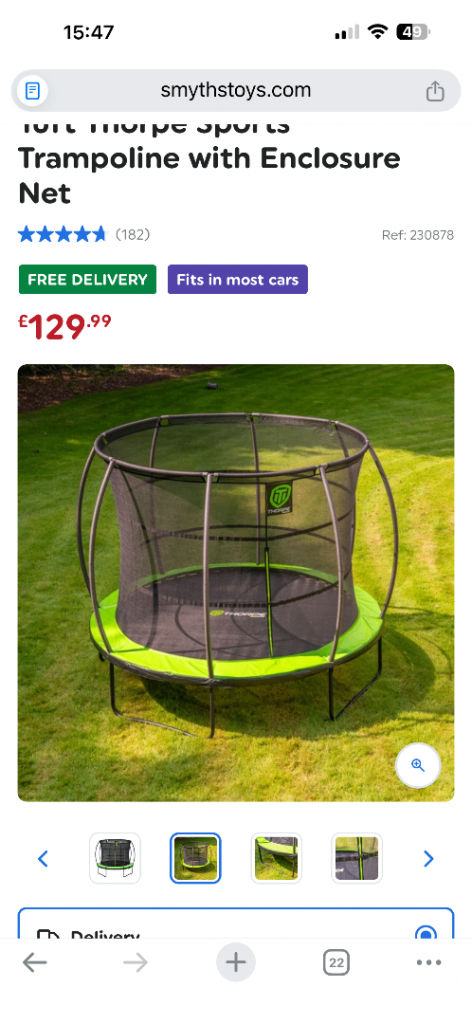 Trampoline 10ft