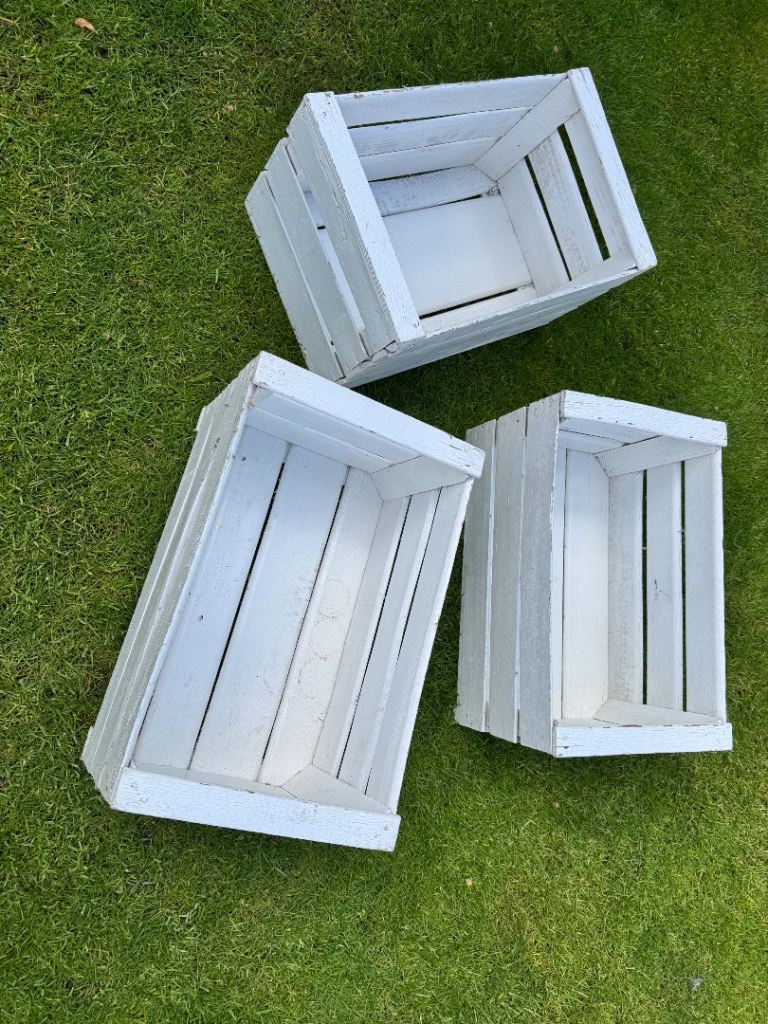 Chic Wooden Decorative Crates