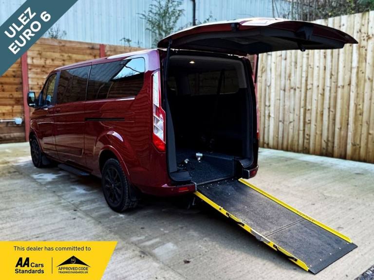 2020 Ford Tourneo Custom L2 LWB 6 Seat Auto Wheelchair Accessible Disabled Access Vehicle WAV MPV...