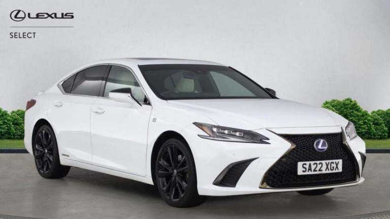 2022 Lexus ES 2.5 300h F Sport Saloon 4dr Petrol Hybrid E-CVT Euro 6 (s/s) (218 ps) SALOON Petrol...