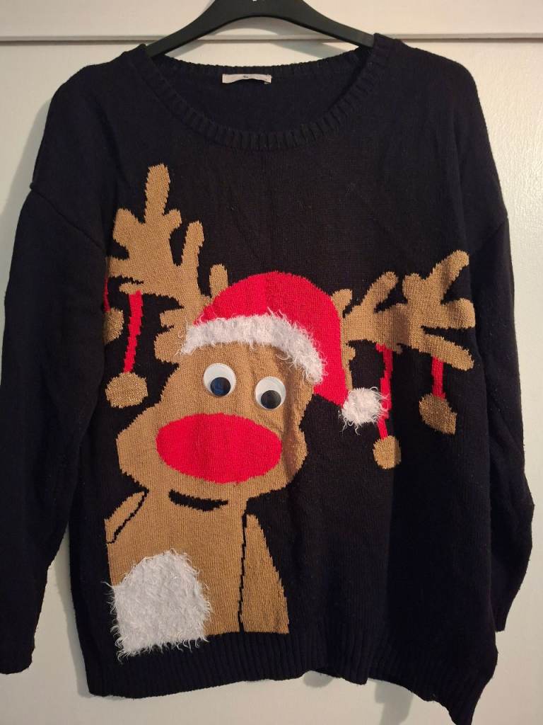 Christmas reindeer jumper