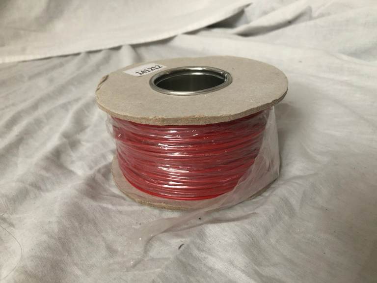 Red Wire 24/0.2 100m
