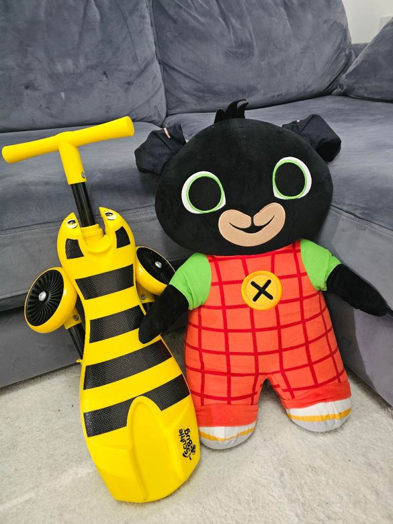 image for Scuttle Bug Bike & Big Plush Bing