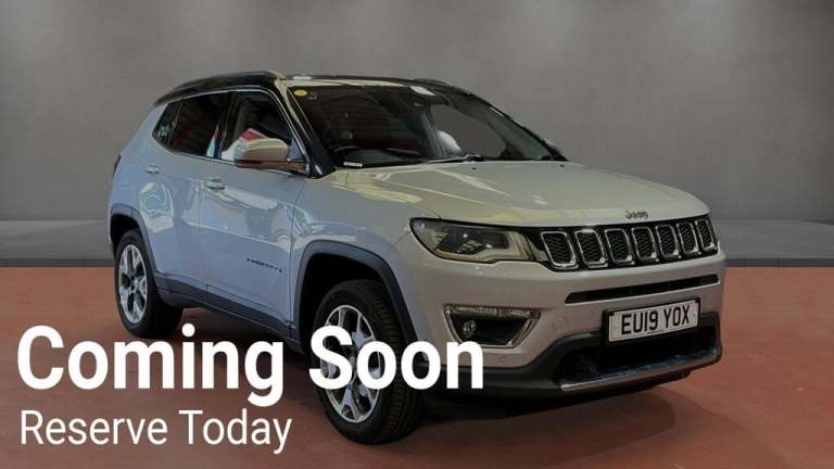 2019 Jeep Compass 1.4 Multiair 170 Limited 5dr Auto ESTATE PETROL Automatic