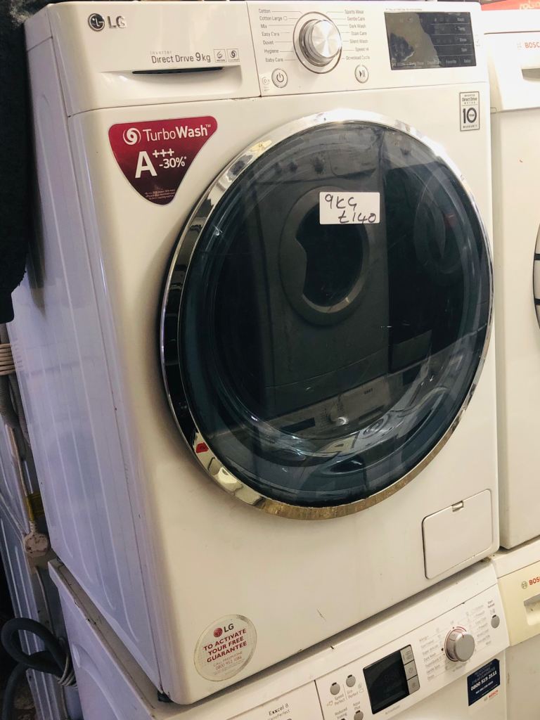 LG Direct Drive 9kg Washing Machine – Good Condition