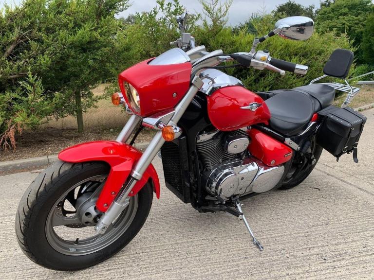 2015 15 SUZUKI VZ 800 L4 INTRUDER RED VZ800 VL800 XVS CLASSIC CUSTOM CRUISER 6k