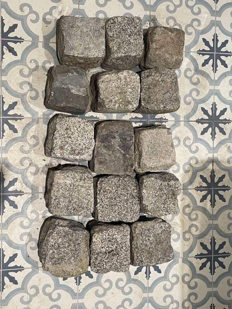image for 54 reclaimed cobblestones from Liverpool docks